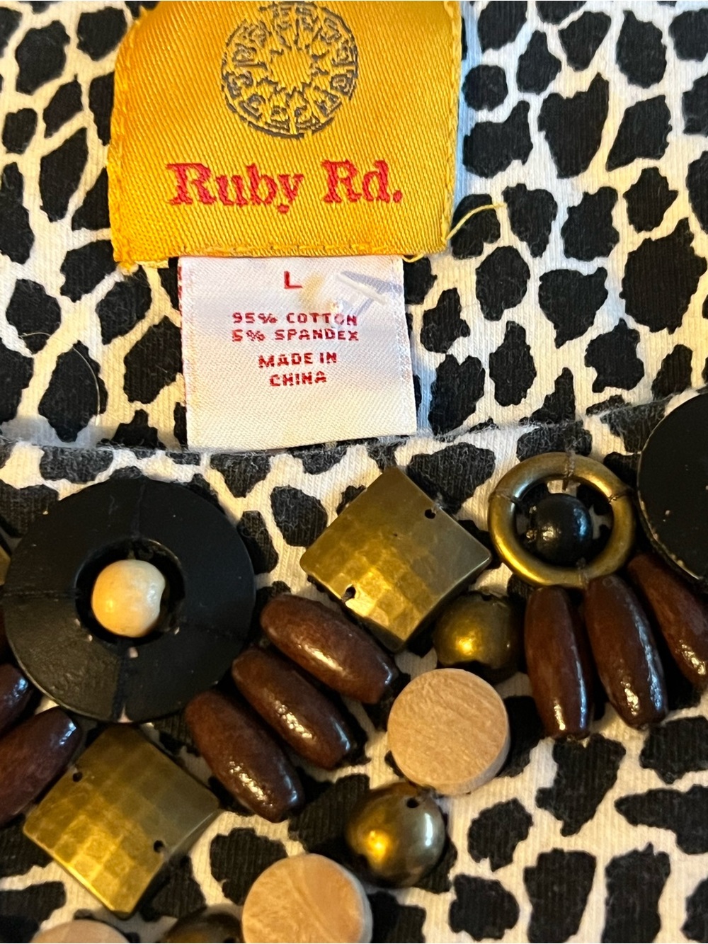 Clothing with Bead Decoration